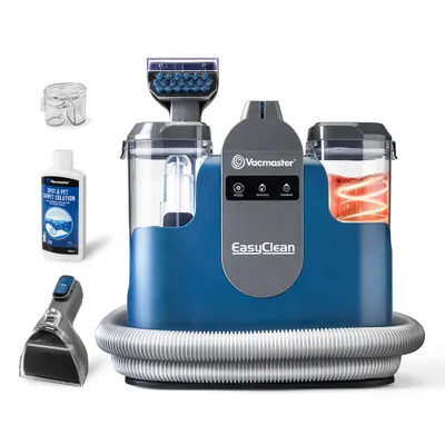 Image de Vacmaster SCC1201H 500 W : aspirateur-laveur chauffant, nettoyeur de tapis et de tissus d'ameublement, appareil pour tapis, aspirateur-laveur pour tissus d'ameublement et taches dans la voiture, nettoyeur de canapés