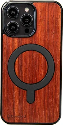 Immagine prodotto di Custodia in legno Bewood per iPhone 15 Pro Max PADOUK con MagSafe
