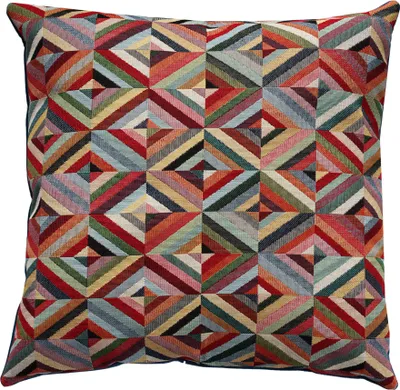 Produktbild von Dekorativer Gobelin Kissenbezug für Sofa Schlafzimmer Wohnzimmer, CUBIC, 45x45