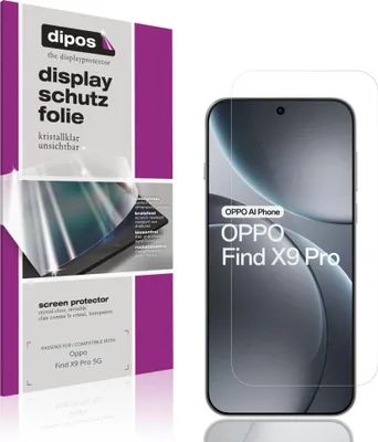 Immagine prodotto di 4x Pellicola Protettiva per Oppo Find X9 Pro 5G Protezione Schermo Claro Display dipos