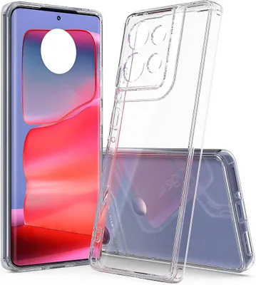 Produktbild von Hülle für Motorola Moto G75 - Phonesta Scratchproof Back Cover - Transparent