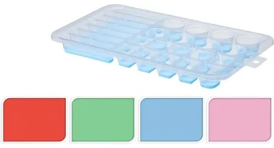 Obrázok produktu pre Forma na ľadové kocky – cca 32 x 17,5 x 3 cm – 1 ks