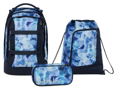 Produktbild von Satch, Schulrucksack-Set PACK Blurry Sky 3-teilig, ab 5. Klasse