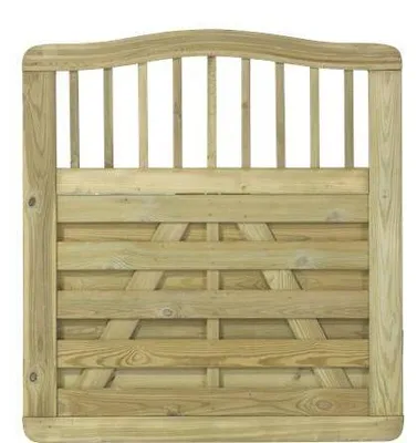 Produktbild von Plus Einzeltor Rondo 100 x 104/107 cm druckimprägniert