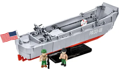 Obrázok produktu pre COBI LCVP Higgins Boat, Stavebnica, 8 rok / roky, 715 kusov
