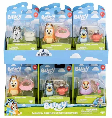 Obrázek produktu pro Figurka Bluey s hračkami – různé vzory