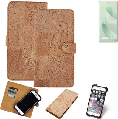 Produktbild von K-S-Trade Hülle kompatibel mit Infinix Zero 30 5G  Kork Handyhülle Cover  Schutzhülle TPU Case Bumper in Hellbraun, (1x)