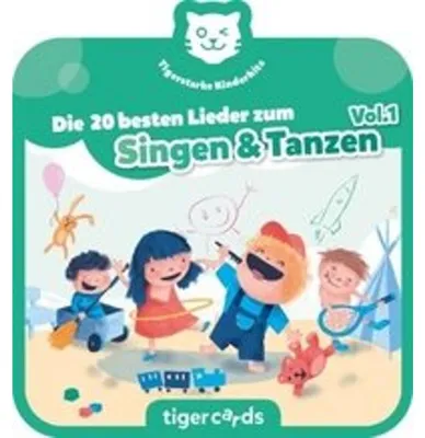 Obrázek produktu pro tigercard - 20 nejlepších písní pro zpěv a tanec