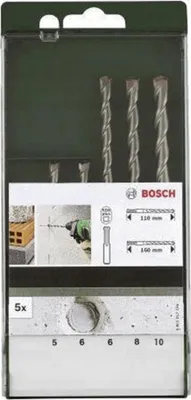 Obrázok produktu pre Bosch 2 609 255 541, Rotačné kladivo, 5 kusov