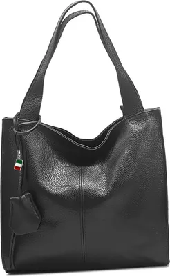Immagine prodotto di Borsa shopper Florence nera in pelle D2OTF155S