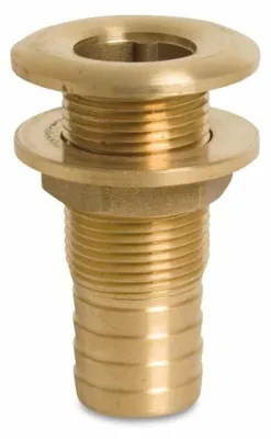 Immagine prodotto di Raccordo Filettato Ottone Passaparete 18 mm Portagomma x 1/2" AG