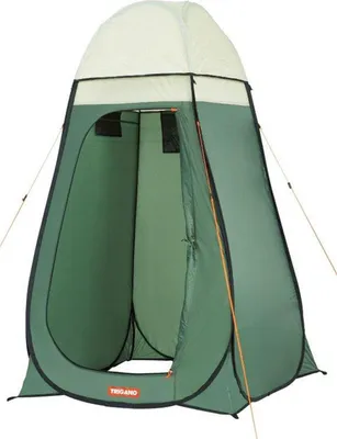 Produktbild von Toilettenzelt Silma Quick Camping Umkleidezelt, Duschzelt 120x120x195cm Zelt Grün