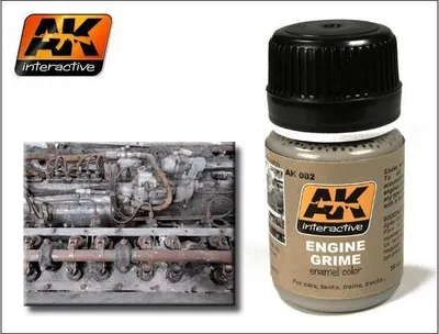Produktbild von AK Interactive S.L. AK-082 Engine Grime