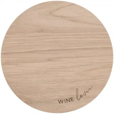 Produktbild von Eulenschnitt Untersetzer Eiche Wine Lover
