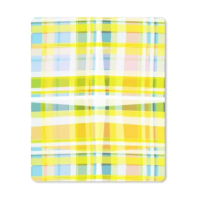 Produktbild von MuchoWow® Mauspad Mousepad Gelb - Muster - Sommer 30x40 cm - Mousepads - Maus Mat - Pad - Mausunterlage - Mausmatten