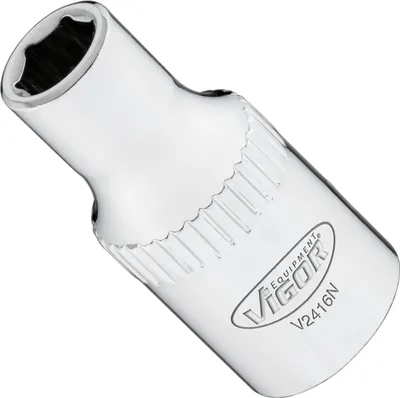 Produktbild von VIGOR Steckschlüsseleinsatz V2416N 1/4" Außen Sechskant Profil SW 5 mm