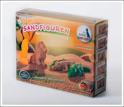 Produktbild von Sandcreation GmbH 71007570 3D Sandfigurenset Löwe