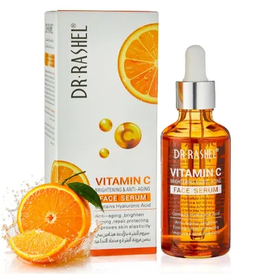 Image de Sérum visage Vitamine C Sérum Éclaircissant Anti-âge Anti-rides Acide hyaluronique Dr.Rashel 50 ml