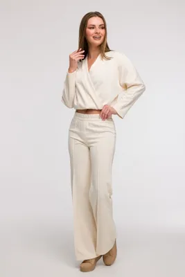 Obrázek produktu pro BeWear Dámské tepláky Aperamo B296 vanilková S