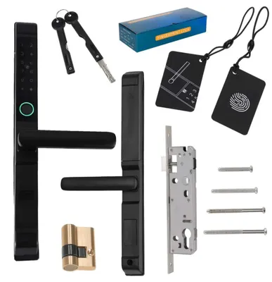 Obrázek produktu pro Inteligentní zámek dveří s otiskem prstu, klávesnice RFID, WiFi BT