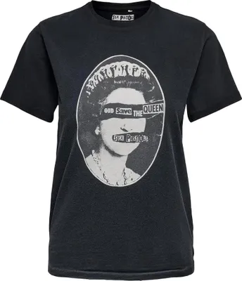 Image de Pistols - "God Save The Queen" T-shirt Homme/Femme Unie PH4786 (L) (Gris)