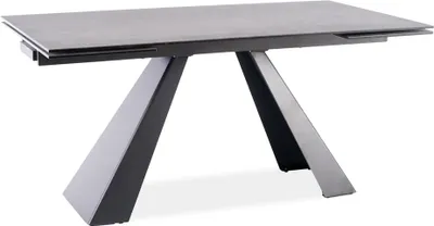 Zdjęcie produktu dla Stół rozkładany SALVADORE CERAMIC 160(240)x90 szary mat anthracite