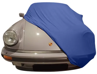Image de Housse de voiture intérieure adaptée à Porsche 911 G-Modell Bleu NEU Bâche de
