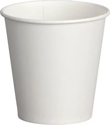 Produktbild von 500x Espresso Kaffeebecher weiß 80 ml 110 ml  Pappe beschichtet