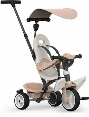 Productafbeelding van SMOBY - Baby stroller - Baby Balade Tricycle Beige