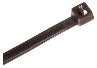 Produktbild von Kabelbinder 4,5 mm 190 mm schwarz UV 190/4,5 OZC 45-190 UV 25,125 /100 Stück/