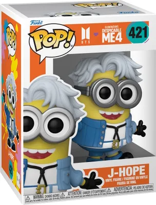 Produktbild von Minions x Bts Despicable Me 4 - J-Hope 421 - Funko Pop! Vinyl Figur