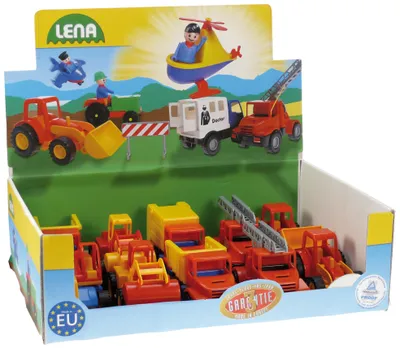 Obrázek produktu pro Lena Mini Compact Assortment, Sada vozidel, 3 rok/roky, Vícebarevný