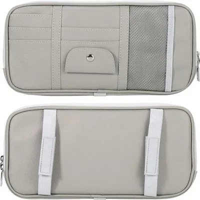 Produktbild von Famanu Auto Sonnenblenden Organizer - Grau