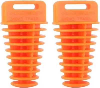 Image de Kit de bouchons d'échappement pour moto, 2/4 temps, 2 pièces, quad
