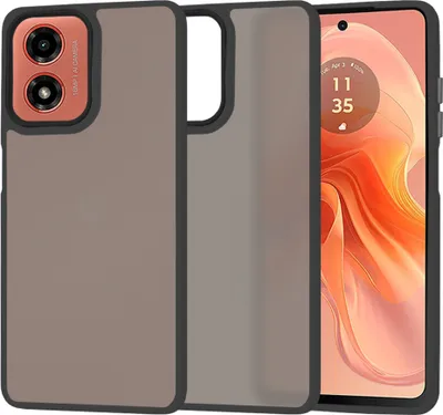 Immagine prodotto di Techsuit HaloFrost Custodia posteriore per Motorola Moto G04 / G04s / G24 / E14 - Nero