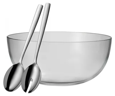 Zdjęcie produktu dla WMF Taverno, Salaterka, Okrągły, Szkło, Przezroczysty, Serwisowy, Taverno