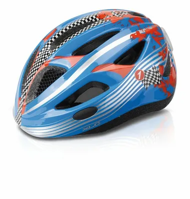 Produktbild von XLC BH-C17S Kinderhelm Gr. XS/S (46-51cm) Racer, blau/rot