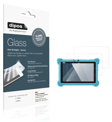 Image de 2x Protection écran pour C idea CM91 Verre souple Film Protecteur 9H dipos