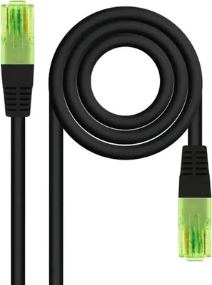 Zdjęcie produktu dla Nanocable 10.20.1400-BK, 0,5 m, Cat6, U/UTP (UTP), RJ-45, RJ-45, Czarny