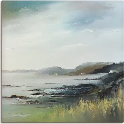 Produktbild von ARTland Leinwandbild See Größe: 50x50 cm