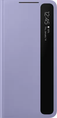 Immagine prodotto di Samsung Custodia Smart Clear View Cover EF-ZG996CVEGE Galaxy S21 Plus SM-G996 Viola