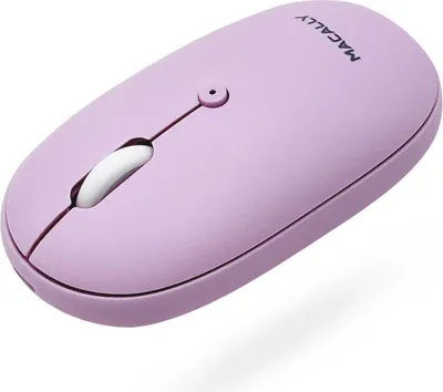 Image de Macally - Souris Bluetooth rechargeable (violet)