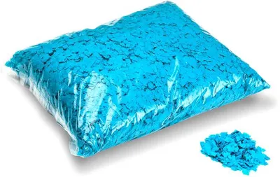 Produktbild von Magic FX Powderfetti 6x6mm - Hellblau 1kg