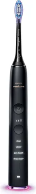 Zdjęcie produktu dla Philips Sonicare DiamondClean Smart DiamondClean Smart 9400 HX9917/89 Soniczna szczoteczka do zębów z aplikacją, Dorosły, Soniczna szczoteczka do zębów, Pielęgnacja dziąseł, Wybielający, 62000 ruchów na minutę, Czarny, 2 min