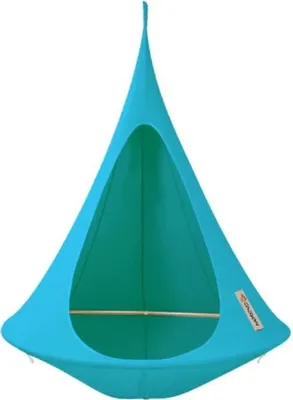 Produktbild von Cacoon Bebo Hängesessel Hängeschaukel Hängekorb für Kinder Turquoise