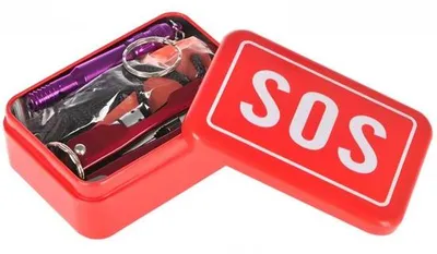 Zdjęcie produktu dla 6-in-1 zestawy przetrwania, SOS, pudełko awaryjne, na zewnątrz, samopomoc, sport, kemping, turystyka, narzędzia, zestaw przetrwania, zestaw przetrwania