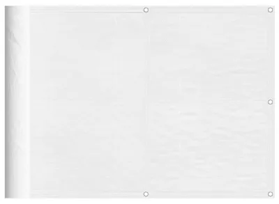 Obrázok produktu pre vidaXL Balkónová zástena biela 75x800 cm 100 % polyester oxford