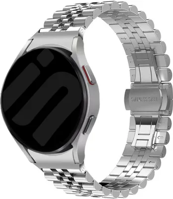 Produktbild von Strap-it Samsung Galaxy Watch 6 - 40mm Jubilee Stahlarmband (Silber)