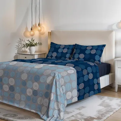 Productafbeelding van MB HOME ITALY Fantasy Lakens Set, Ipnotic, Tweepersoons