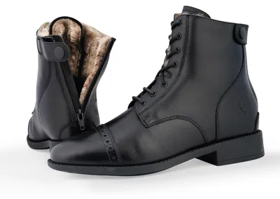 Produktbild von Bronco PREMIUM - JUSTIFY WINTER Stiefeletten, Reitstiefeletten, Farbe:Schwarz, Größe:41